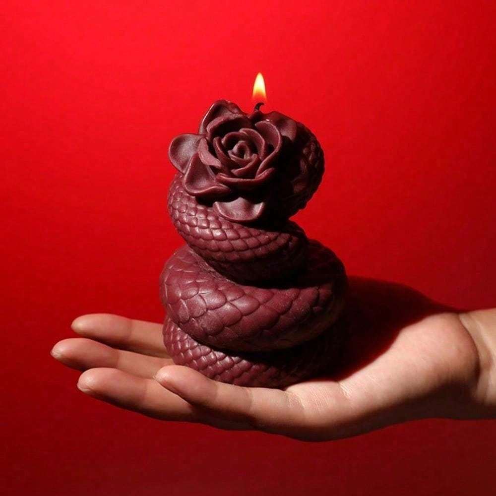 Premium Quality Soothing Fragrance Aromatherapy Candles. Romantic Handmade Rose-Shaped Sculptures, Perfect For Home Party Ambiance Creation & Heartfelt Gifting - Image 2