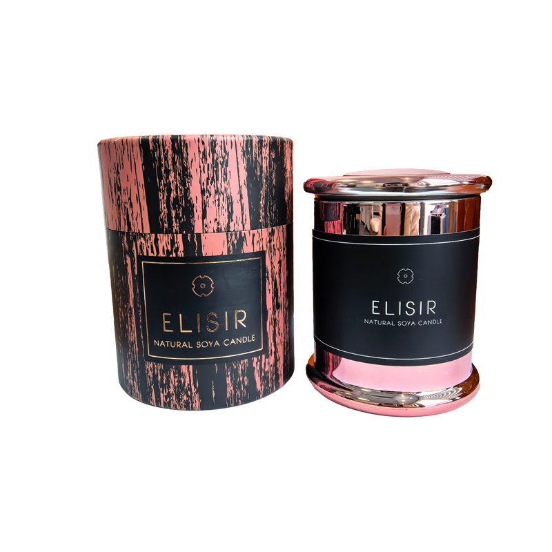ELISIR Premium Soy Wax Candle 255g, Natural Soya Aromatherapy Candle For Home Relaxation And Home Refreshment - Image 7